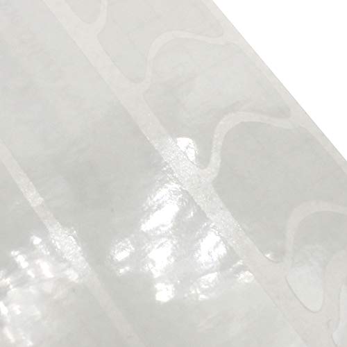 AlphaShield Fahrrad Rahmenschutz Kettenstreben Schutz Folie Aufkleber Rahmen Schutz Carbon MTB BMX Lackschutz Folie K099 (Transparent Glanz)