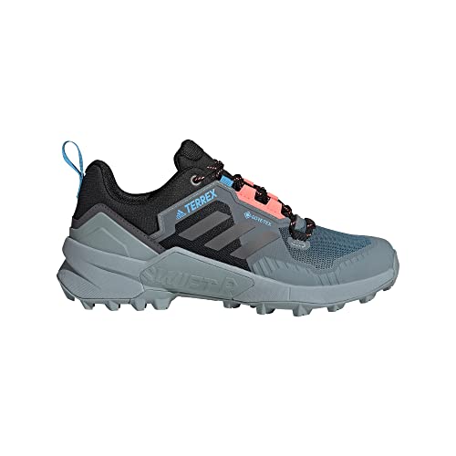 Image of adidas Terrex Swift R3 GTX, Women's Sneakers, Core Black/Grey Five/Acid Red, 37 1/3 EU