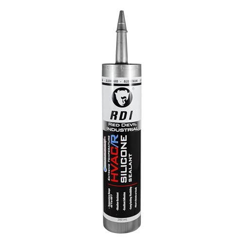 Red Devil Extreme Temperature HVAC/R Silicone Sealant