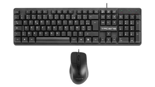 Tacens Anima ACP0, Ensemble Clavier à Membrane et Souris 1200 DPI, Layout français