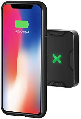 Magnetic Qi Wireless Charging Pad Wall Dock Mount (7.5/15W) for Xvida Cases for Iphone 11/Pro/Max, Iphone XS/Max, XR, Iphone 8/8Plus, Iphone X, Samsung Galaxy S10/10+/E, S9/9+, Note 9