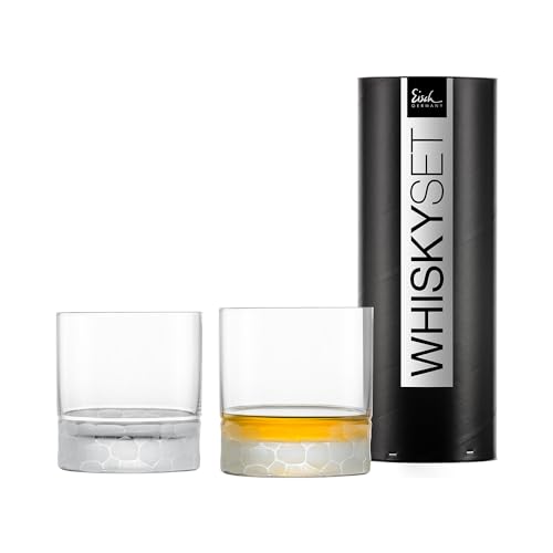 Eisch 150.061.40 Whiskygläser 500/14 2 Stück in Geschenkröhre Hamilton