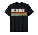Semaine des analystes p�dagogiques Retro Vintage Retour � l'�cole T-Shirt