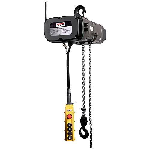 Jet Tools TS050-020 1/2T Electric Hoist 20' Lift 3PH 460V (144003), Standard