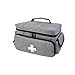 Menolana First Aid Bag Travel Emergency Organizer Lightweight Home First Aid Box Empty Storage Bag for at Home Kitchen Business Office