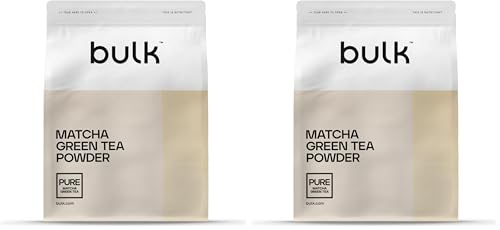 Bulk Matcha Grüntee Pulver, 500 g, 200 Portionen, Verpackung Kann Variieren (Packung mit 2)