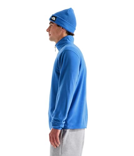 THE NORTH FACE Herren Glacier Fleece 1/4 Zip Sweatshirt, Active Blue, S – Ansicht 2