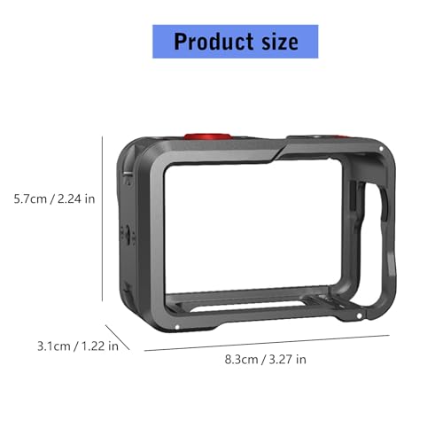 Cage de protection Action 6 double griffe cold shoe pour vlogging et fixation micro - 6
