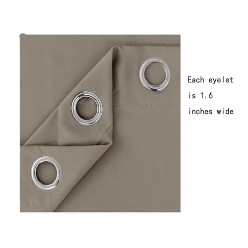 Rideaux occultants 130 x 125 cm HOCEDO anti bruit pour mieux dormir la nuit - 3