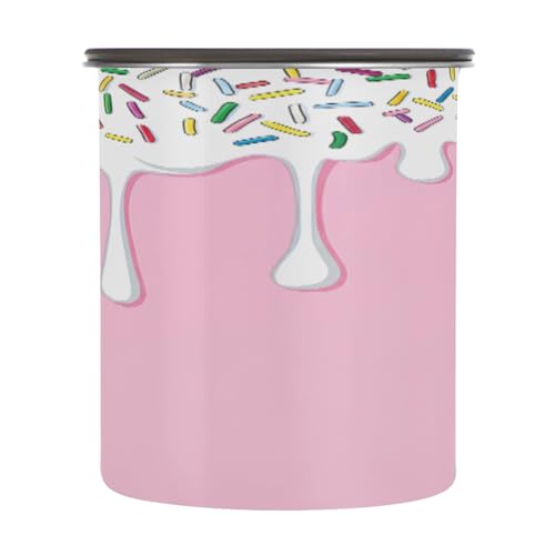 Contenedor Hermético de Acero Inoxidable para Café 900ml