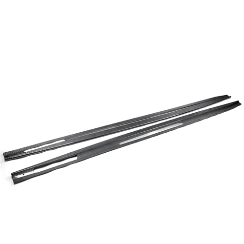 Extensión labio falda lateral para Serie 4 G22 G23 Sport 2020-2022 con look de fibra carbono