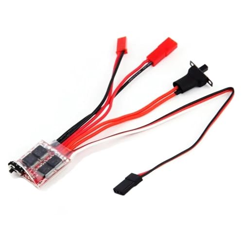 ESC 20A RC bidireccional cepillado con freno activo para optimizar coche mini 1/18 y 1/24