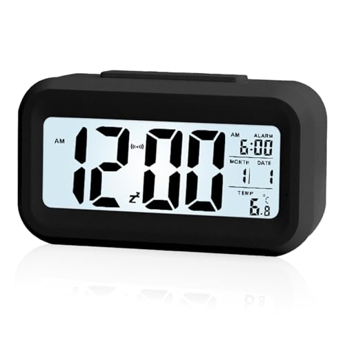 La mejor comparación de Relojes de suelo , tabla con los diez mejores. 44 PAVENU Reloj Despertador con números,La pequeña Esfera del Reloj se Utiliza visualización LCD HD, Despertadores Electrónicos con Función Snooze,Temperatura ℉/℃, conmutable...
