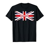 Norwich UK British Flag Camiseta