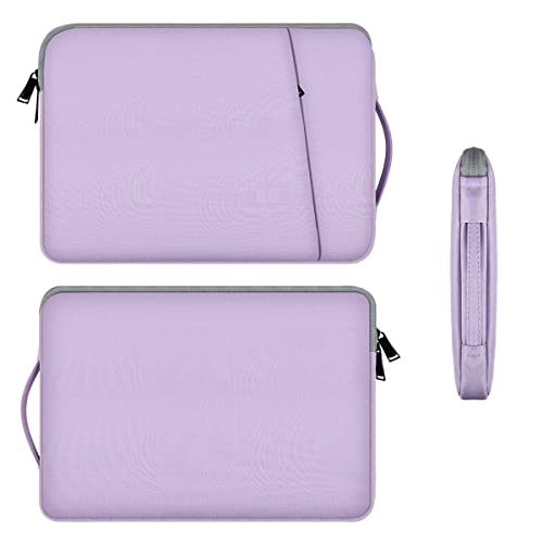 Laptop Case 15.6 Inch, Laptop Sleeve Computer Carrying Bag for HP Pavilion/Envy x360, Dell, ASUS VivoBook/ZenBook 15, HP Lenovo Samsung MSI Acer Chromebook Notebook Computer Case, Purple