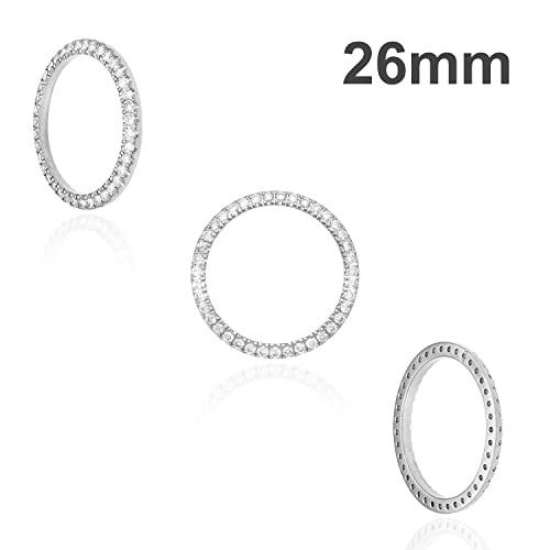 Natural Diamond Stainless Steel Bezel Rolex Datejust Oyster Watch 26Mm 31Mm 36Mm, 31Mm #TOP4