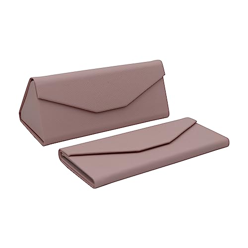 Image of Real Sic Glasses Case for Men and Women - Magnetic Folding Hard Shell Sunglass Holder - Inspired by Solid Color