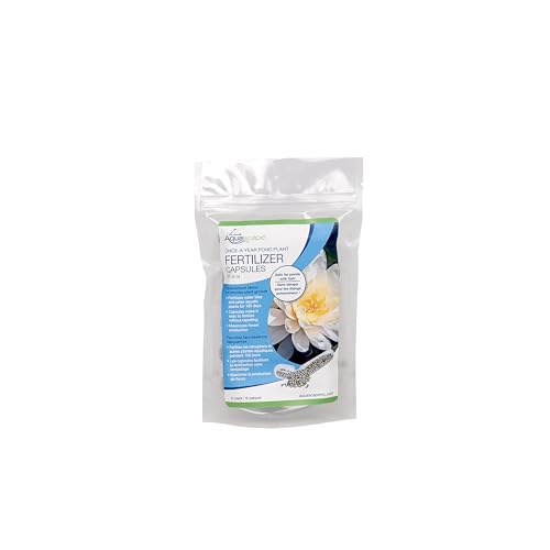 Aquascape Once-A-Year Pond Plant Fertilizer Capsules 6-Pack Easy Annual Feeding for Aquatic Plants Safe for Fish 89010
