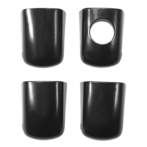 Anlseiod 4x Embouts Poignee Porte pour Expert 207 208 308 508 2008 5008 Partner C4 Jumpy Berlingo Fiat Scudo Cache poignée porte Exterieur 9101JS 9101JR 9101GE