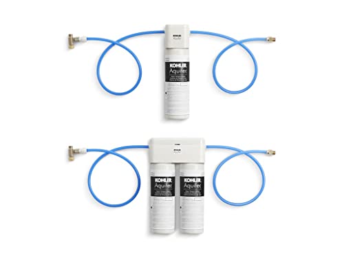 Kohler 77685-Na Aquifer Single Cartridge Water Filtration System, Water Filter, Single-Stage Filtration And Absorption System #TOP4
