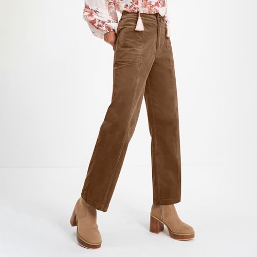 Vintage Corduroy Pants Women Dressy Casual High Waisted Wide Leg Pants Trendy Baggy Sailor Pants with Pockets3