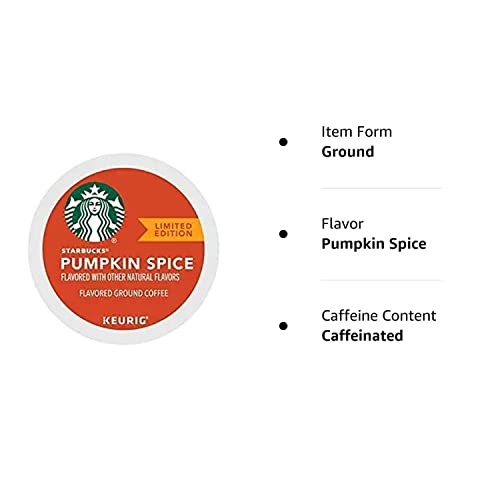 Starbuck's Pumpkin Spice Keurig K-Cups (72-.36 Oz) #TOP2