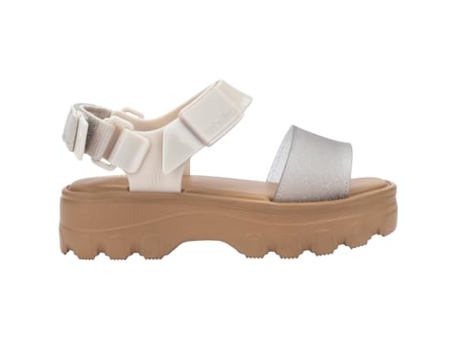 Image of mini melissa Kick Off Platform Sandals for Kids - Chunky Platform Jelly Sandals for Girls, Kids Summer Shoes, Girls Sandals