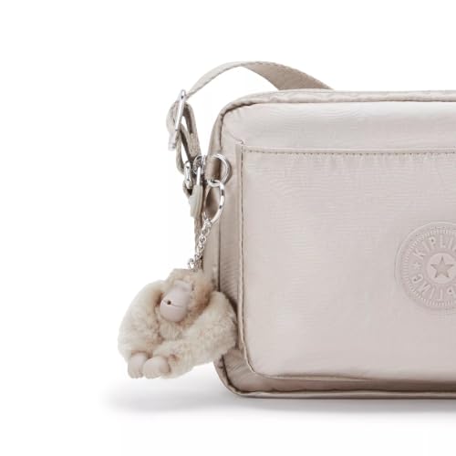 Image of Kipling Women's Abanu Medium Crossbody Bag, Lightweight, Adjustable Nylon Waist Pack with Multi-Compartment Zip Pockets