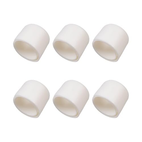 6pack Universals PVC Rod Cap Protectors Slip Resistance Various Climate Simple Install Fishing Rod End Cap