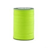 0 8 mm Polyester-Wachsfaden, 90 m, zum Handnähen von Lederprodukten, starkes und wasserabweisendes Material (010)