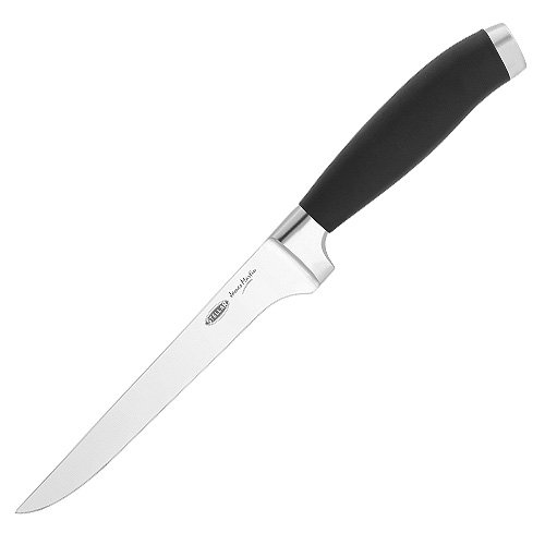 Stellar James Martin Boning Knife 15cm/6" - Carbon Stainless Steel, Razor Sharp Blade, Anti-Slip Handle