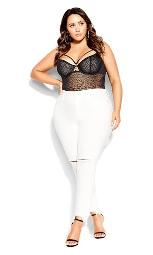 City Chic Women's Plus Size Jean Harley Relaxed3