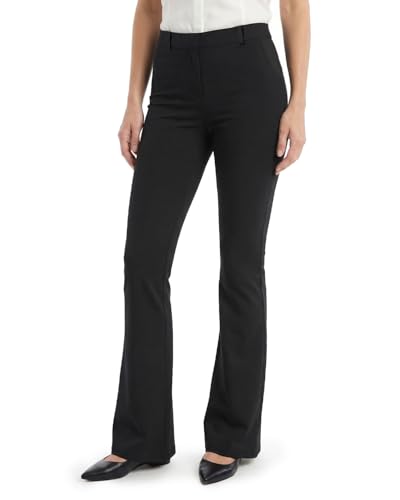 Grand pantalon extensible femme à entrejambe long anti-froissement professionnel