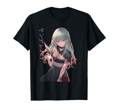 Gesugao Yandere Manga Anime Girl Personnage T-Shirt