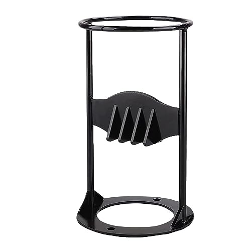 TsoLay Divisor de leña para leña, negro, manual, herramienta de división de madera, carbono, resistente acero fundido, divisor de madera