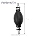JRL Fuel Pump Fuel Line Hand Primer Bulb 12mm 1/2‘’ inch Rubber fit for Car/Boat/Marine/Motorcycle 9001080A
