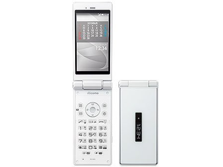 [Refurbished Product] SHARP AQUOS Mobile Phone SH-06G Docomo Version Sales Period: 2015 Summer Model LCD Size: 3.4 inches Shape: Foldable, Main Camera Pixels: 5 Megapixels, Waterproof Function: Yes