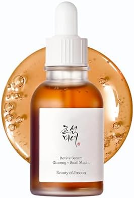 Beauty of Joseon Revive Snail Mucin Ginseng Serum Hydrating Pepti...