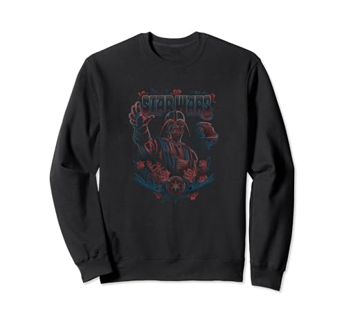 Sweat Star Wars Darth Vador fleuri idéal pour vos sorties décontractées
