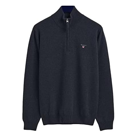GANT Cárdigan con cremallera de lana de cordero para hombre Cover