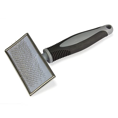 Arquivet Carda para Perros - 16 x 9 cm - Cepillo para Mascotas como Perros y Gatos -Peinado y...