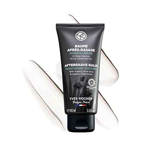 Yves Rocher-Bálsamo After Shave de hombre con Aloe Vera y Camomila- Hidrata y calma - 100ml