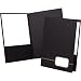 Esselte Pendaflex Corporation Products - Premium Twin Pocket Portfolios, 9amp;quot;x11-7/8amp;quot;, Black/Gold - Sold as 1 PK - Executive twin-pocket portfolios convey style and good taste. Made of quality linen cover stock with hand-etched gold embossing. See-through framed business card holder on front cover personalizes your presentation.