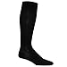 Dr. Scholl's Men's Microfiber Firm Support Socks, Black, Shoe: 12.5-14