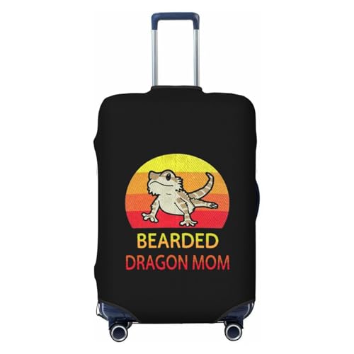 Bearded Dragon MOM Travel Luggage Cover Suitable for 18-32 Inch luggage