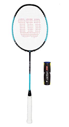 Wilson Blaze Series Raquette de badminton (diverses options) (Blaze 370 + 6 volants)