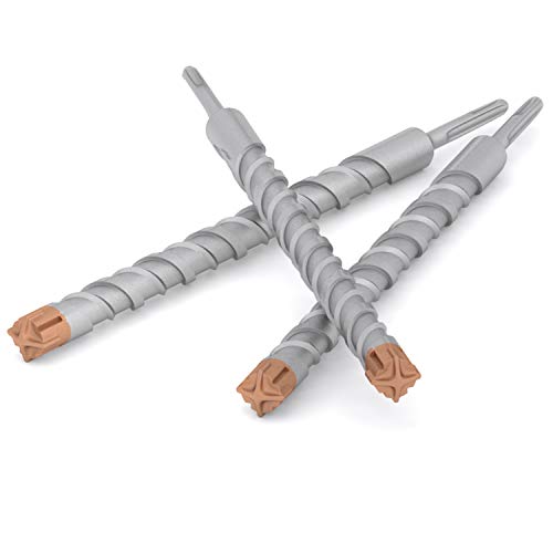 Tang Sds Plus 1-3/8 Inch X 13-3/4 Inch Roatry Hammer Drill Bit For Installation Outdoor Fence Panels Safety Pool Fence Kit #TOP4