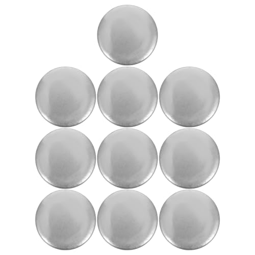 Alipis 10 Capuchons Ronds pour Poteaux de Clôture 40 Mm en Métal, Chapiteaux de Balustre Résistants aux Intempéries, Protection pour Rambarde de Balcon, Décoration Extérieure