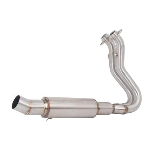 Tuyau d'échappement de moto liaison avant 51mm avec silencieux pour QJMOTOR SRK450 SRK450RC