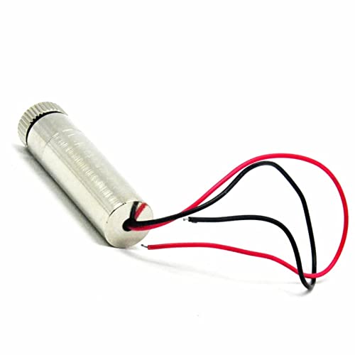 Fokussierbar 780nm 10. mw ir. Infrarot-Laserdiodenpunkt-Punkt-Modul 3-5V (Color : DOT)